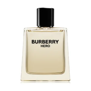 Burberry_Hero_1 Elegancki flakon perfum Burberry Hero Eau de Toilette 100ml na neutralnym tle.