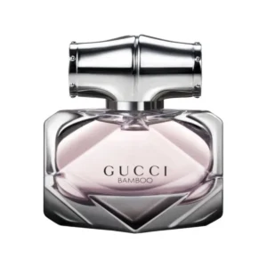 Gucci Bamboo woda toaletowa dla kobiet 75 ml flakon z korkiem w kształcie bambusa i różowe pudełko