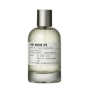 Le Labo Thé Noir 29_1 Le Labo Thé Noir 29 woda perfumowana 100 ml flakon z białą etykietą i brązowe pudełko
