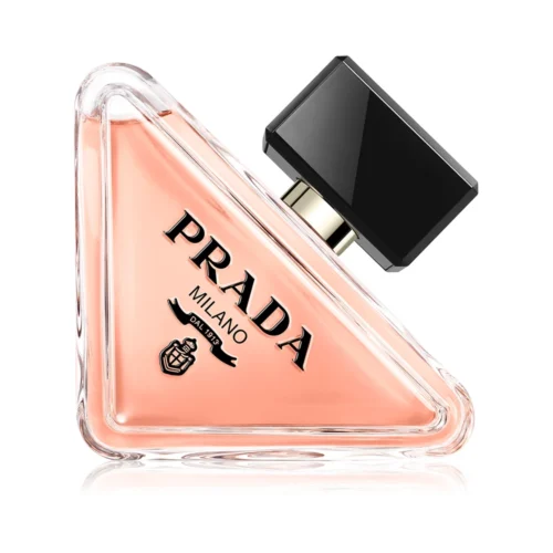 Prada_Paradoxe_1 Elegancki i nowoczesny flakon Prada Paradoxe EDP 90ml na jasnym tle.