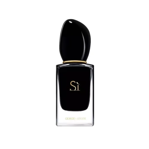 Sì Intense Eau de Parfum_1 Giorgio Armani Sì Intense woda perfumowana dla kobiet 100 ml czarny flakon