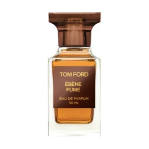 Elegancki, ciemny flakon perfum Tom Ford Tobacco Vanille Eau de Parfum 100ml na luksusowym tle.
