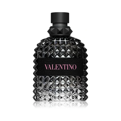 Valentino_Uomo_Born_In_Roma_1 Flakon Valentino Uomo Born In Roma Coral Fantasy EDT 100ml w pomarańczowym odcieniu z ćwiekami.